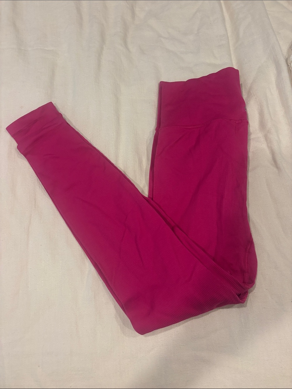 DSG Magenta Ribbed Leggings